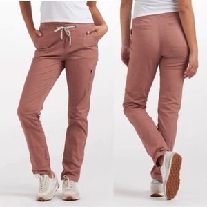 Vuori Womens Ripstop Pants Light Terracotta Sz S (2-4) Joggers Organic NWT $98.
